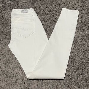 Almost Famous Women's Cream Skinny Jeans